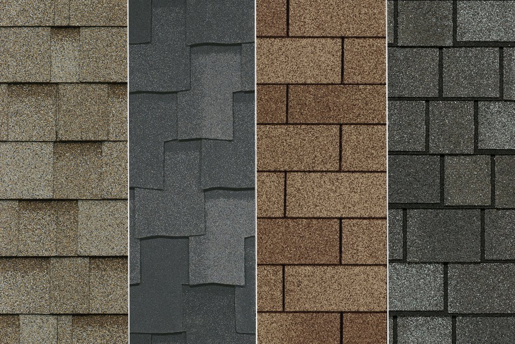 types of roof shingles